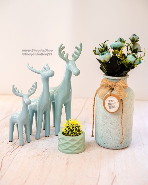 گلدان بتنی کاکتوس گلدان چندوجهی بتنی کاکتوس