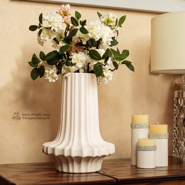 گلدان سرامیکی قارچی