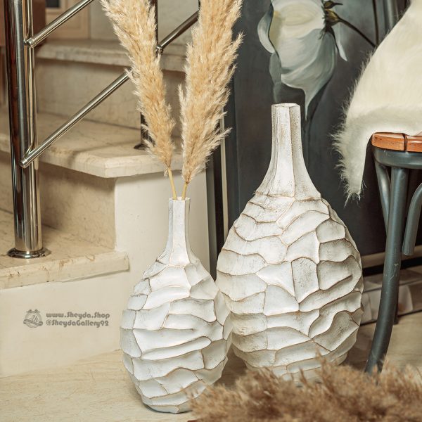 گلدان صخره ای پتینه طلایی