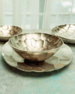 ظروف پذیرایی آلومینیومی طرح چندضلعی