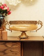 کشکول شیشه و فلز Luster