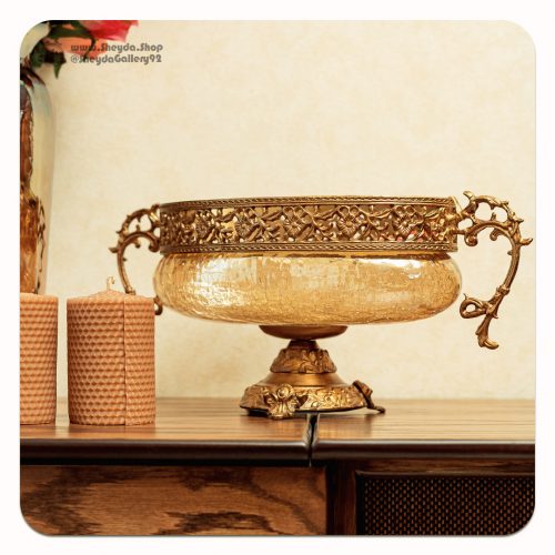 کشکول شیشه و فلز Luster کشکول شیشه و فلز Luster